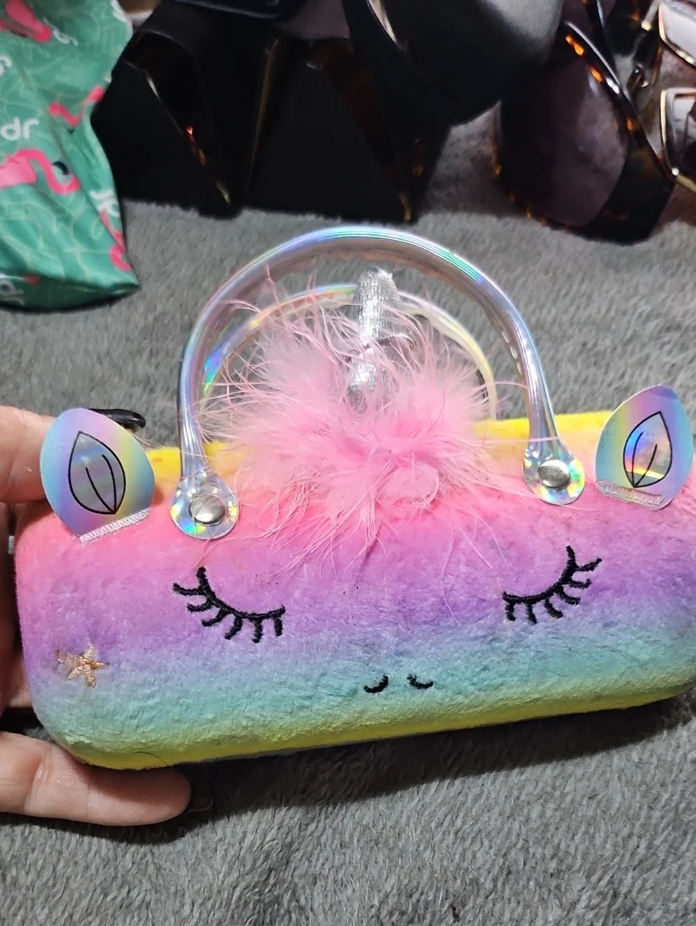Little Girl Sunglasses With Puse Case